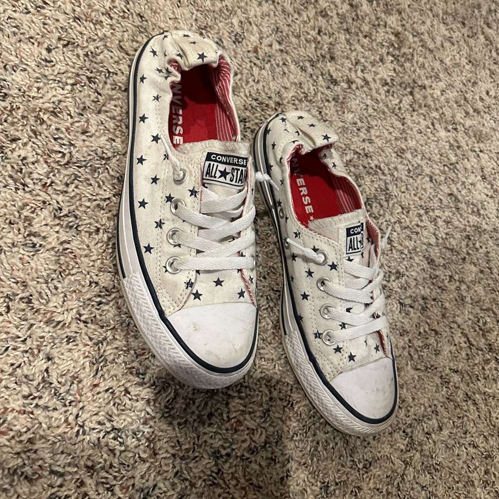 Women converse